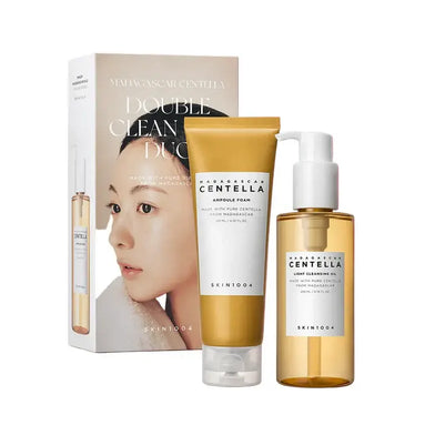 Madagascar Centella Double Cleansing Duo (Oil + Foam) SKIN1004 Kit 